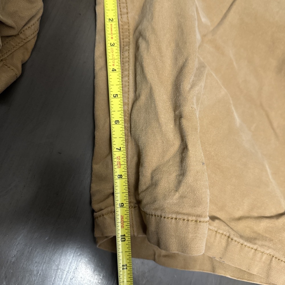 Carhartt Shorts Mens 42 Fits 40 Faded Khaki Carpenter Distressed Grunge 102514 - Picture 11 of 16